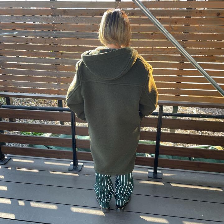 モンゴメリー　ダッフルコート　希少カラー　入手困難　イングランド製　一点物古着.