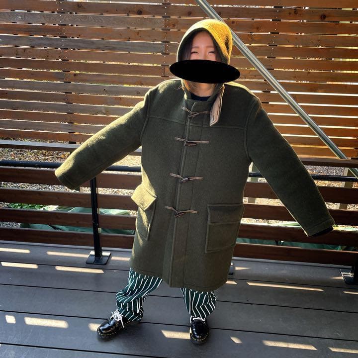 モンゴメリー　ダッフルコート　希少カラー　入手困難　イングランド製　一点物古着.