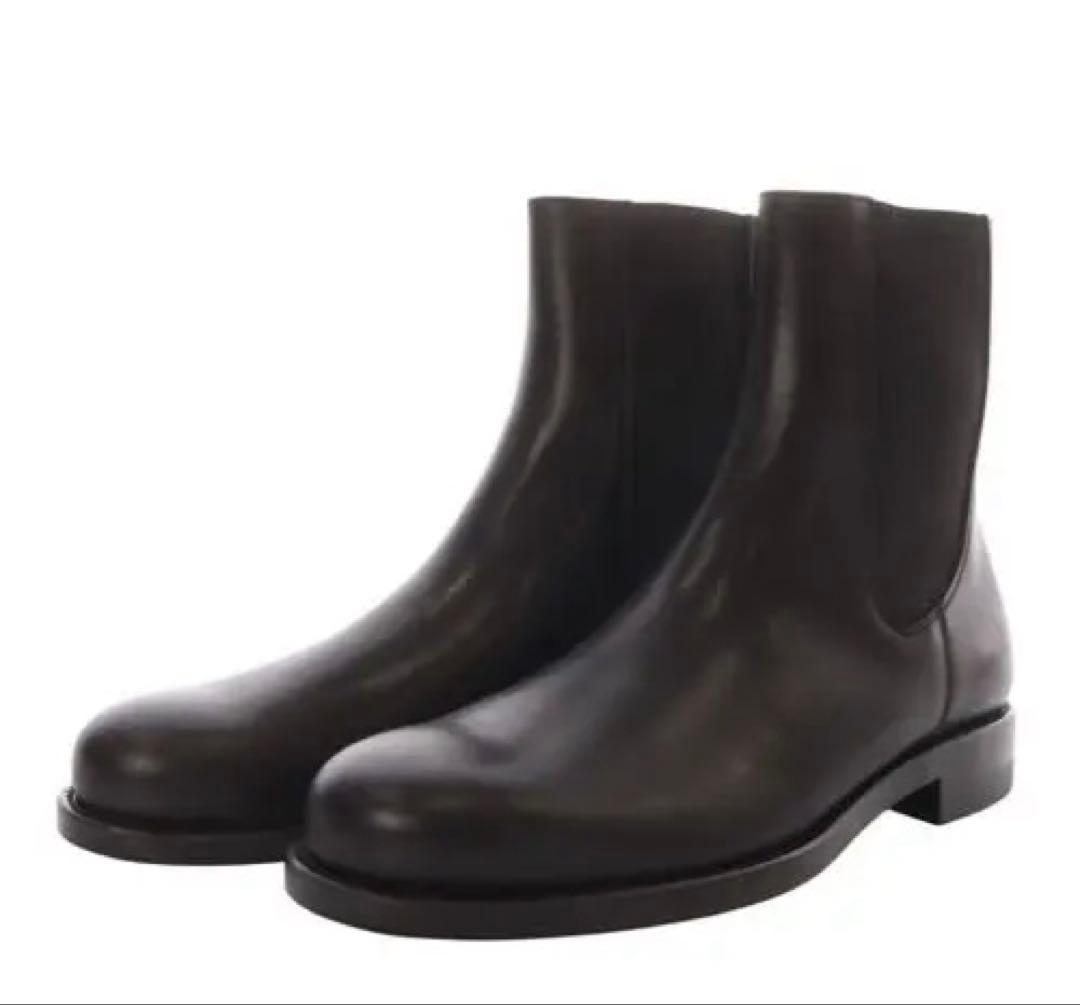 最終価格　新品　BEAUTIFUL SHOES ミニマルサイドゴア　25センチ