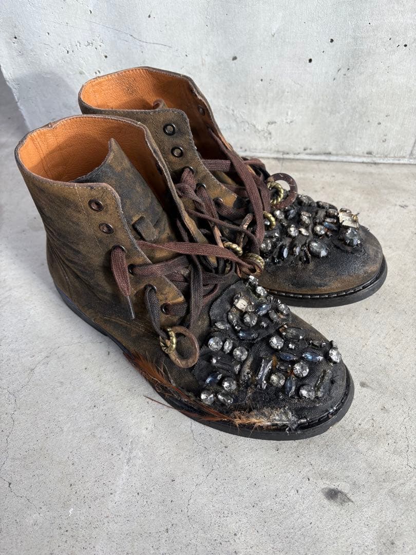 jewelry dirty boots 28cm lex sis レシス