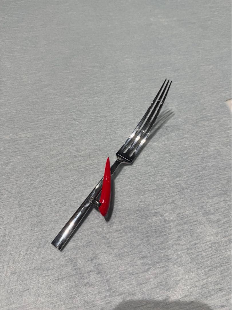 新品未使用 Nuflaat ネイル フォーク