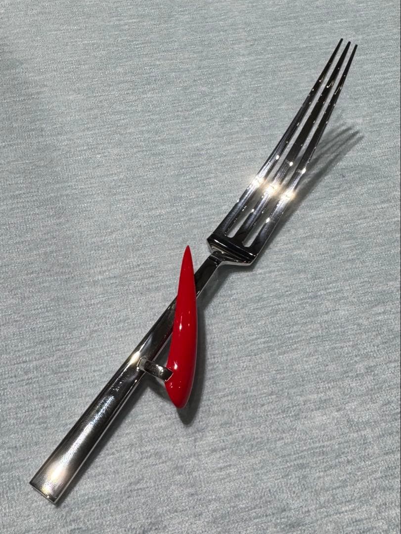 新品未使用 Nuflaat ネイル フォーク