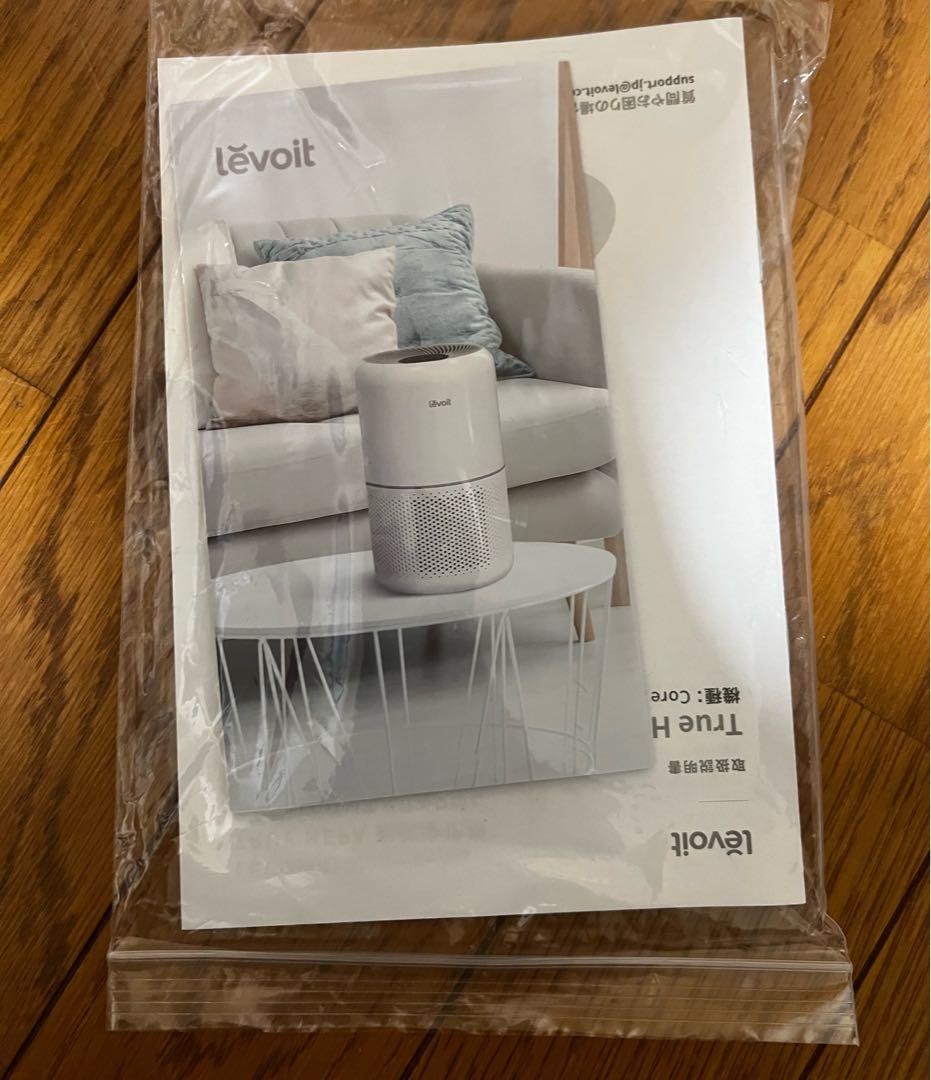 〔数回使用〕levoit レボイト　空気清浄機　core300 説明書付き