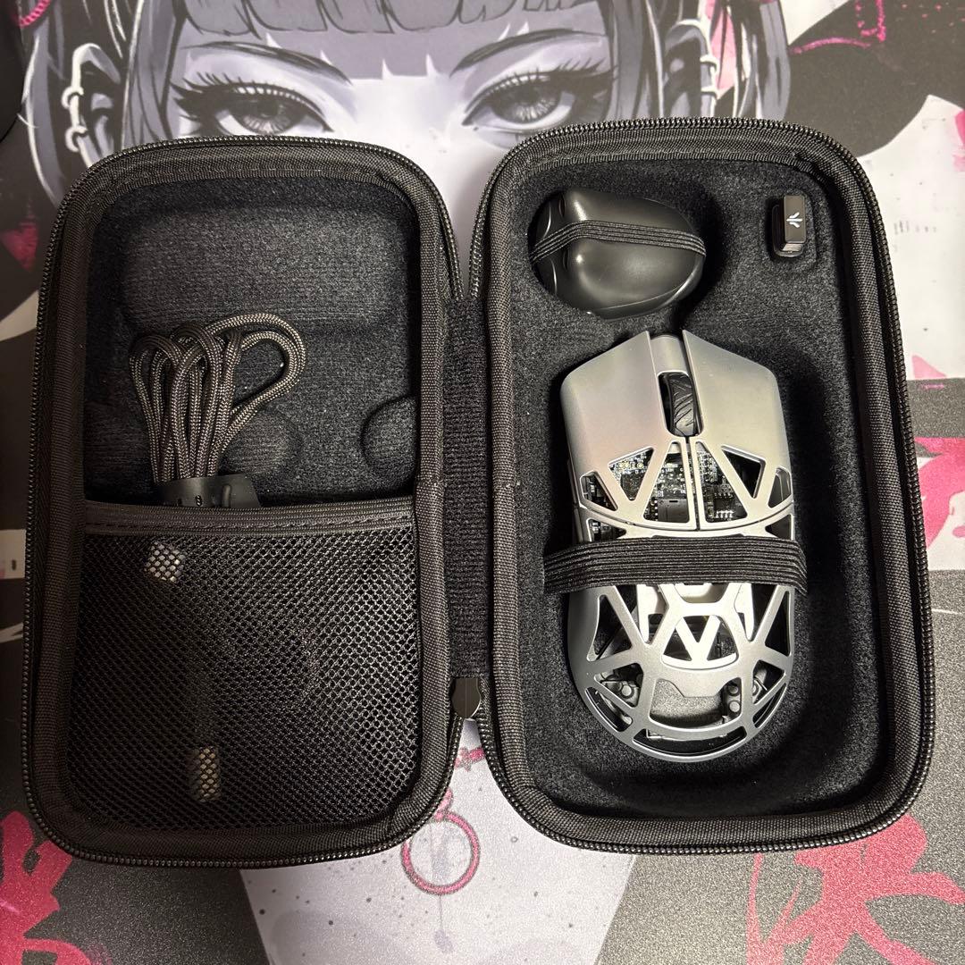 WLMOUSE BeastX Pro Silver 穴なし OM Optical