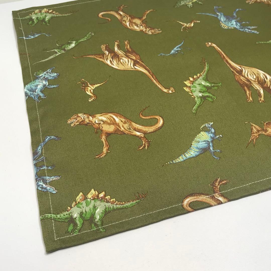 KURU˖ ࣪⊹様　確認用　恐竜　ランチョンマット　35×45 巾着袋