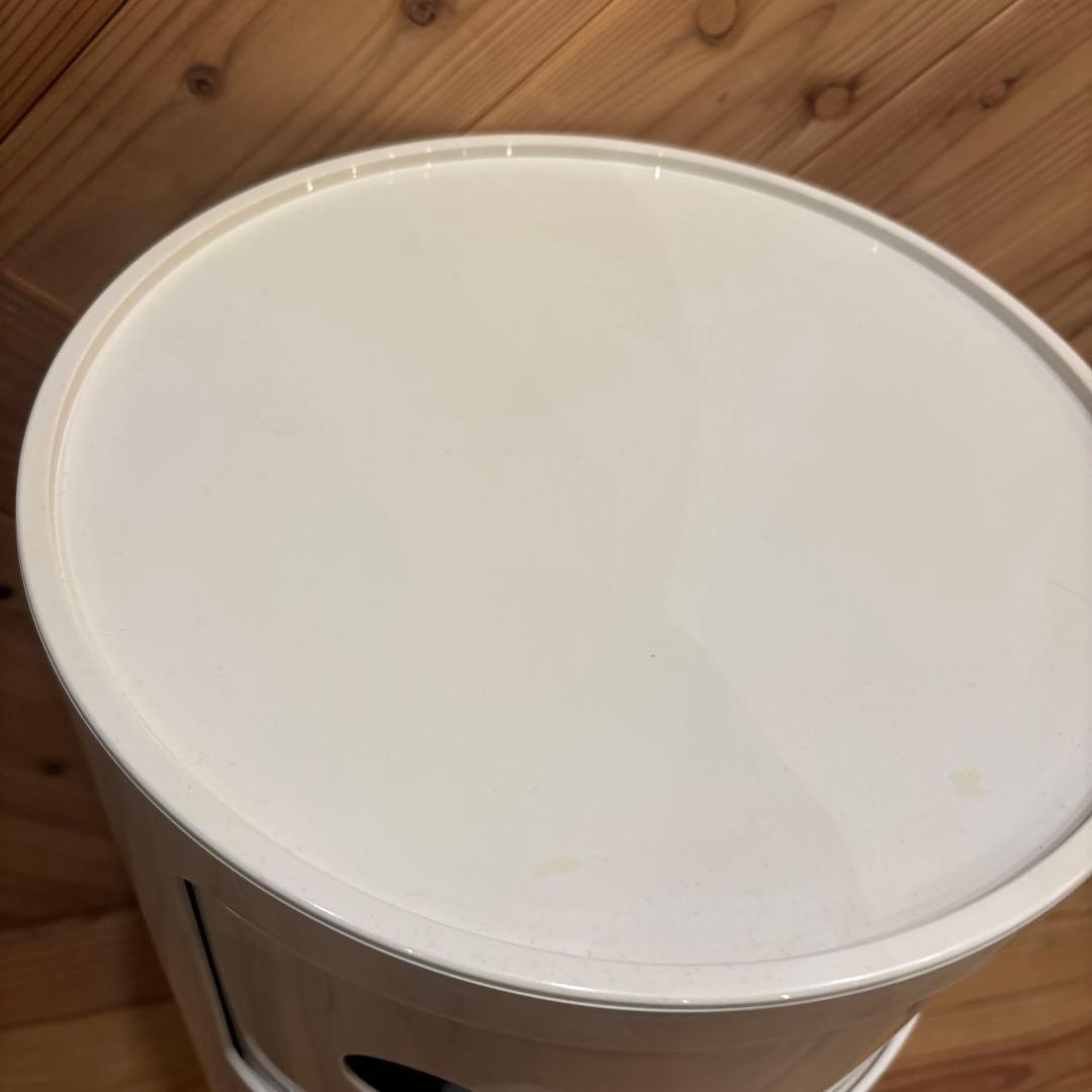 カルテル　コンポニビリ　3段　ホワイト　正規品　スムーズ開閉　イタリア製.