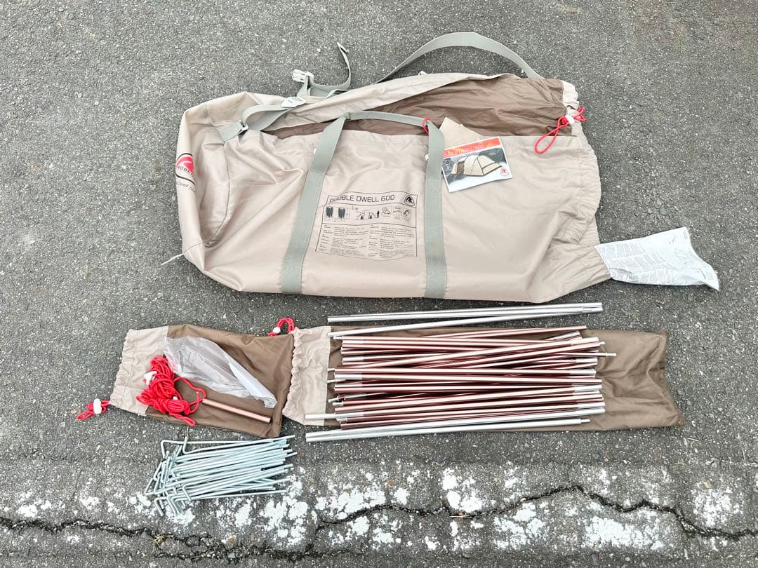 良品 ROBENS DOUBLE DWELL 600 テント