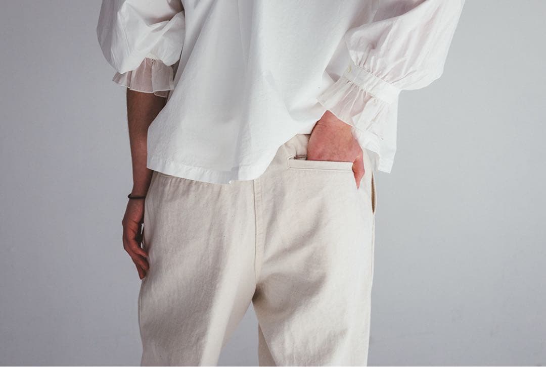 nest Robe upcycleLino BASIC チノテーパードパンツ