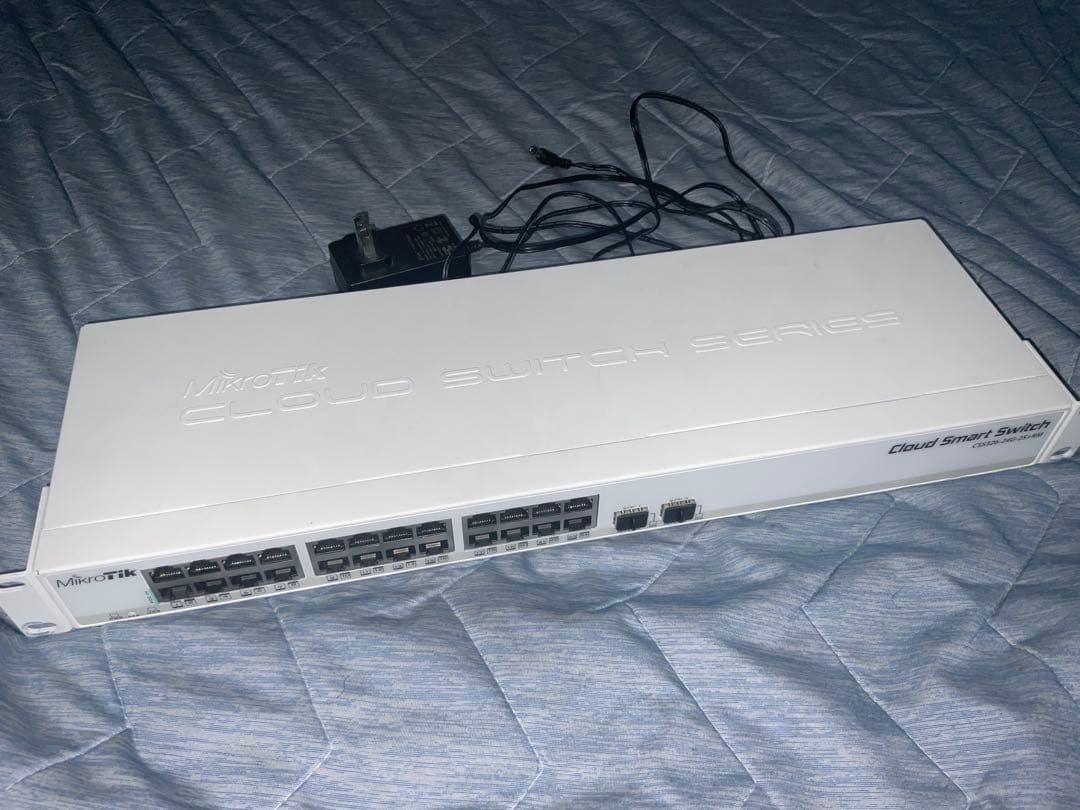ルーター・ネットワーク機器 Mikrotik CSS326-24G-2S + RM