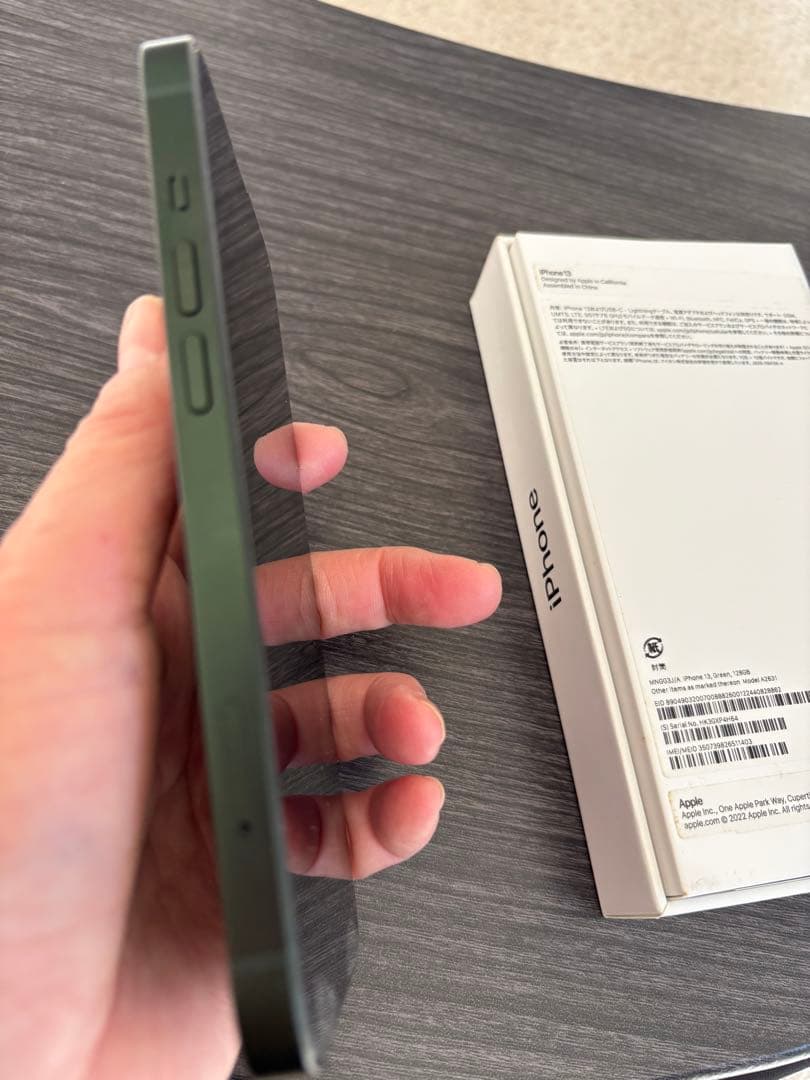 Apple iPhone13 128GB （バッテリー87%）グリーン