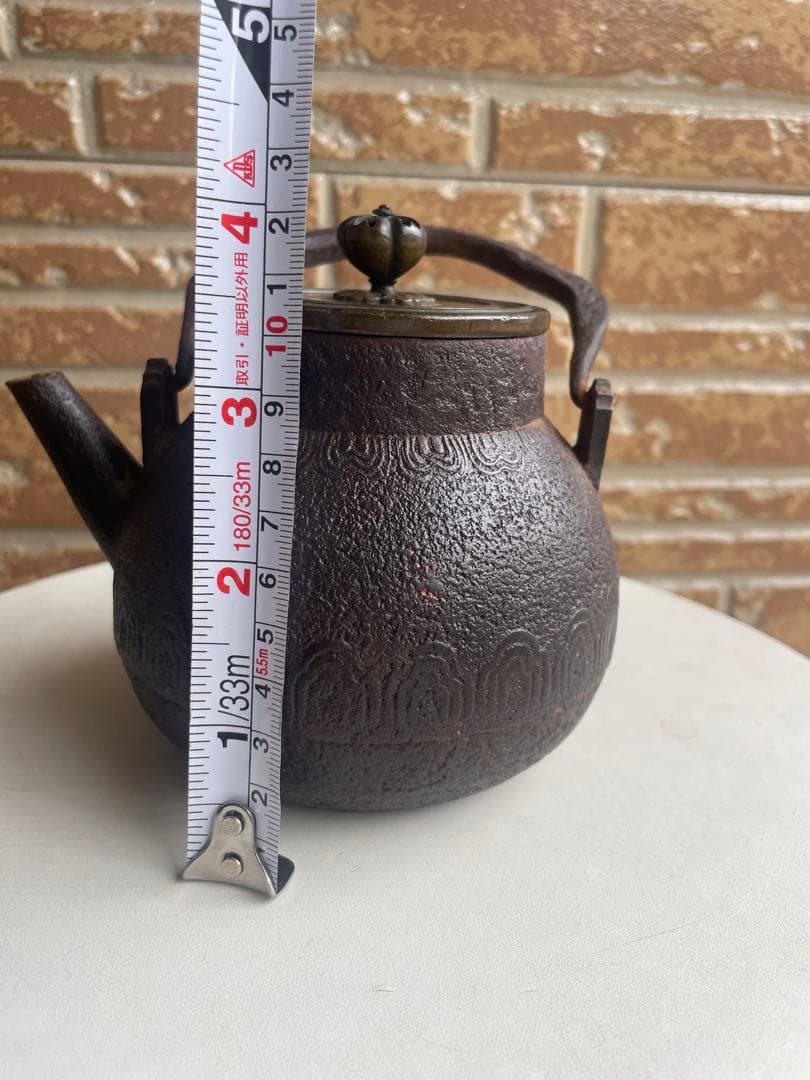 【骨董品】 龍文堂 鉄瓶