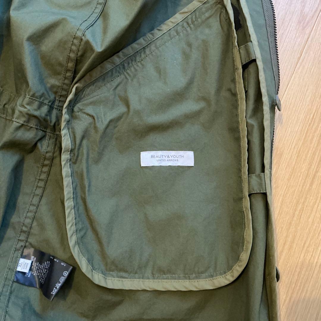 fred121 　BEAUTY&YOUTH モッズコート　ライナー付き