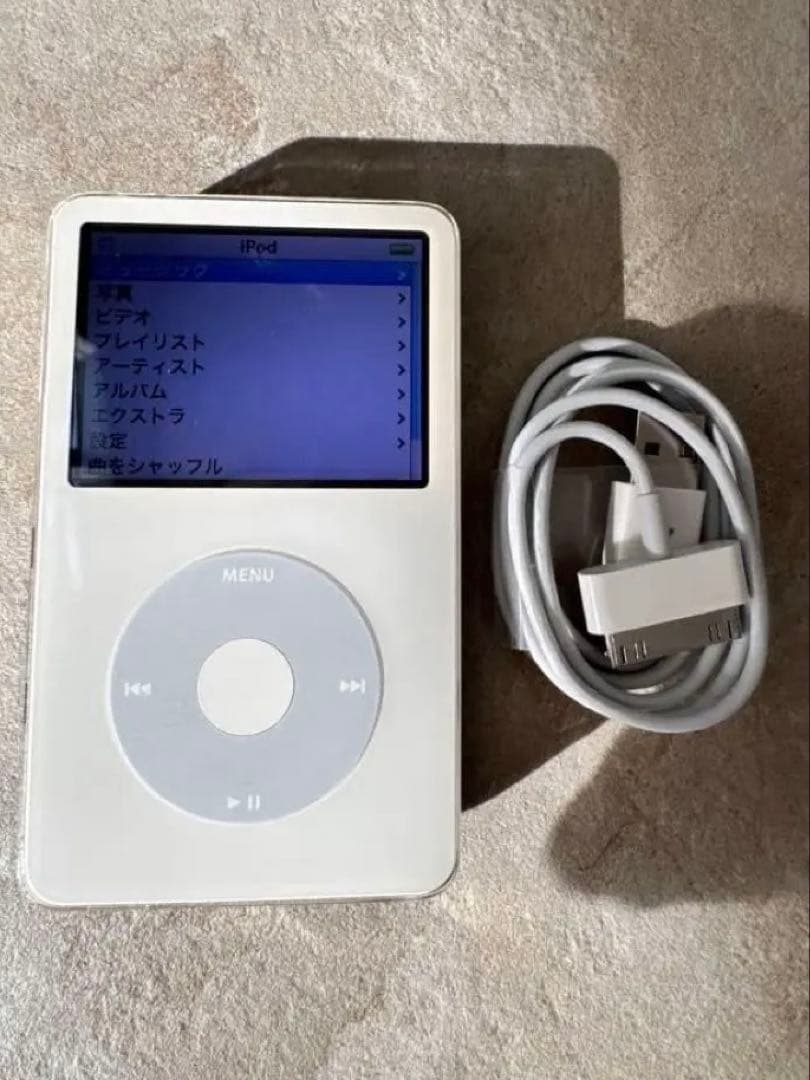 iPod classic 5.5世代 80GB 新品バッテリーレアwolfson