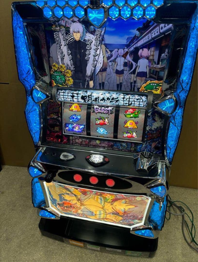 6号機 閃乱カグラ BURST UP 実機 家庭用フルセット！