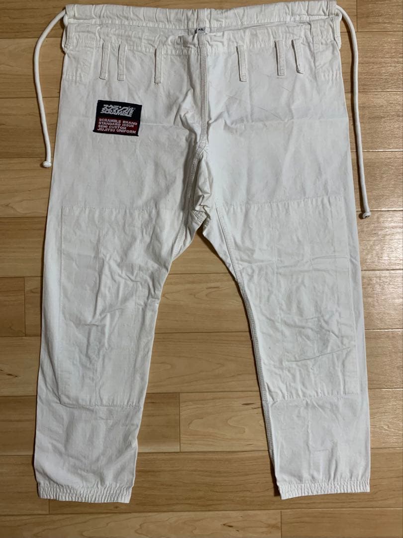 SCRAMBLE STANDARD ISSUE ブラジリアン柔術着　A1L 白