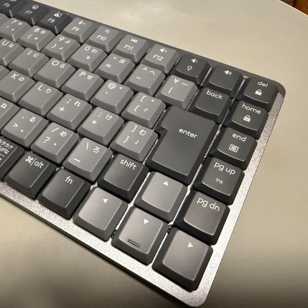 logi MX Mechanical Mini ワイヤレスキーボード 日本語配列