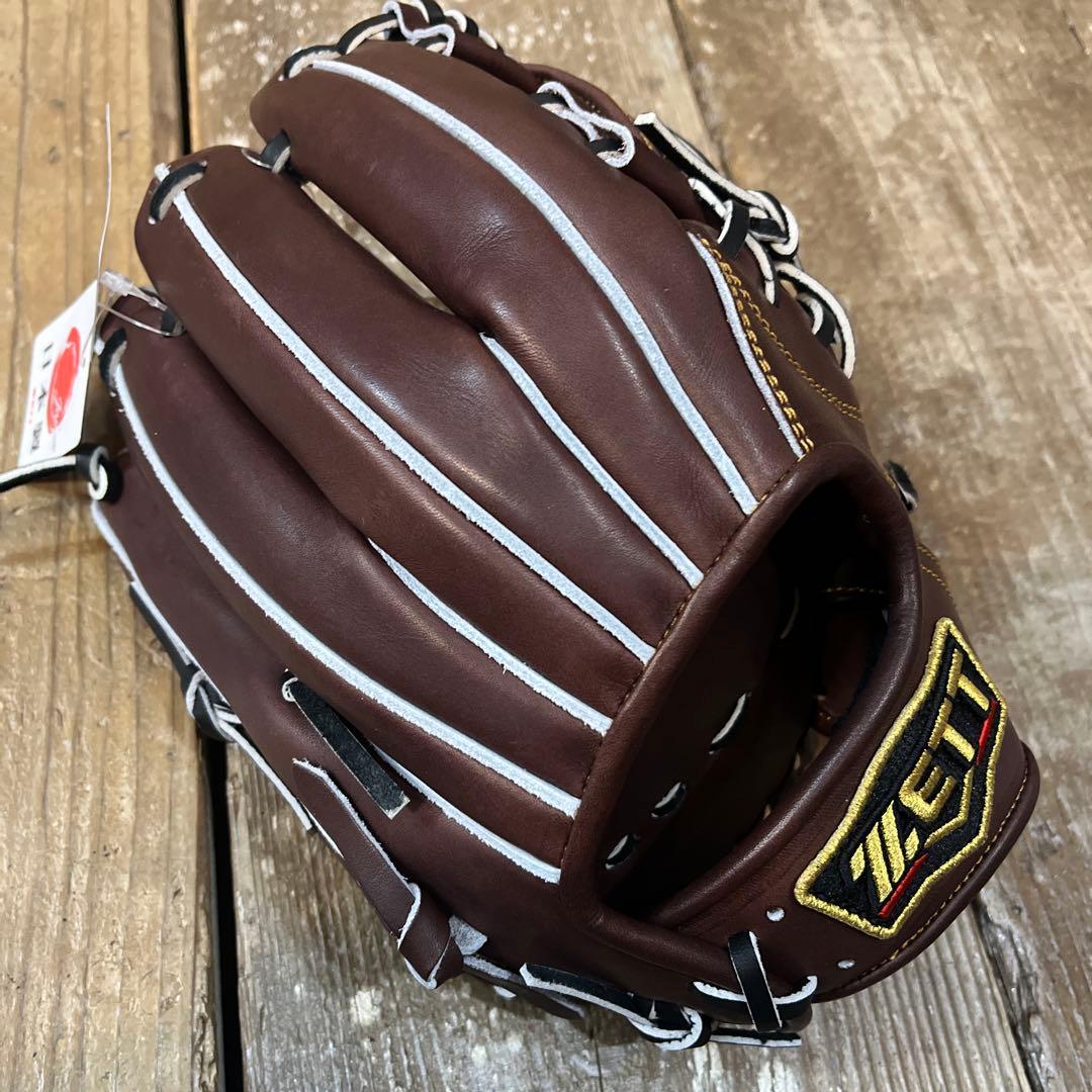 ZETT 野球 硬式グローブ 内野手用 硬式プロステイタス 二塁手 遊撃手用