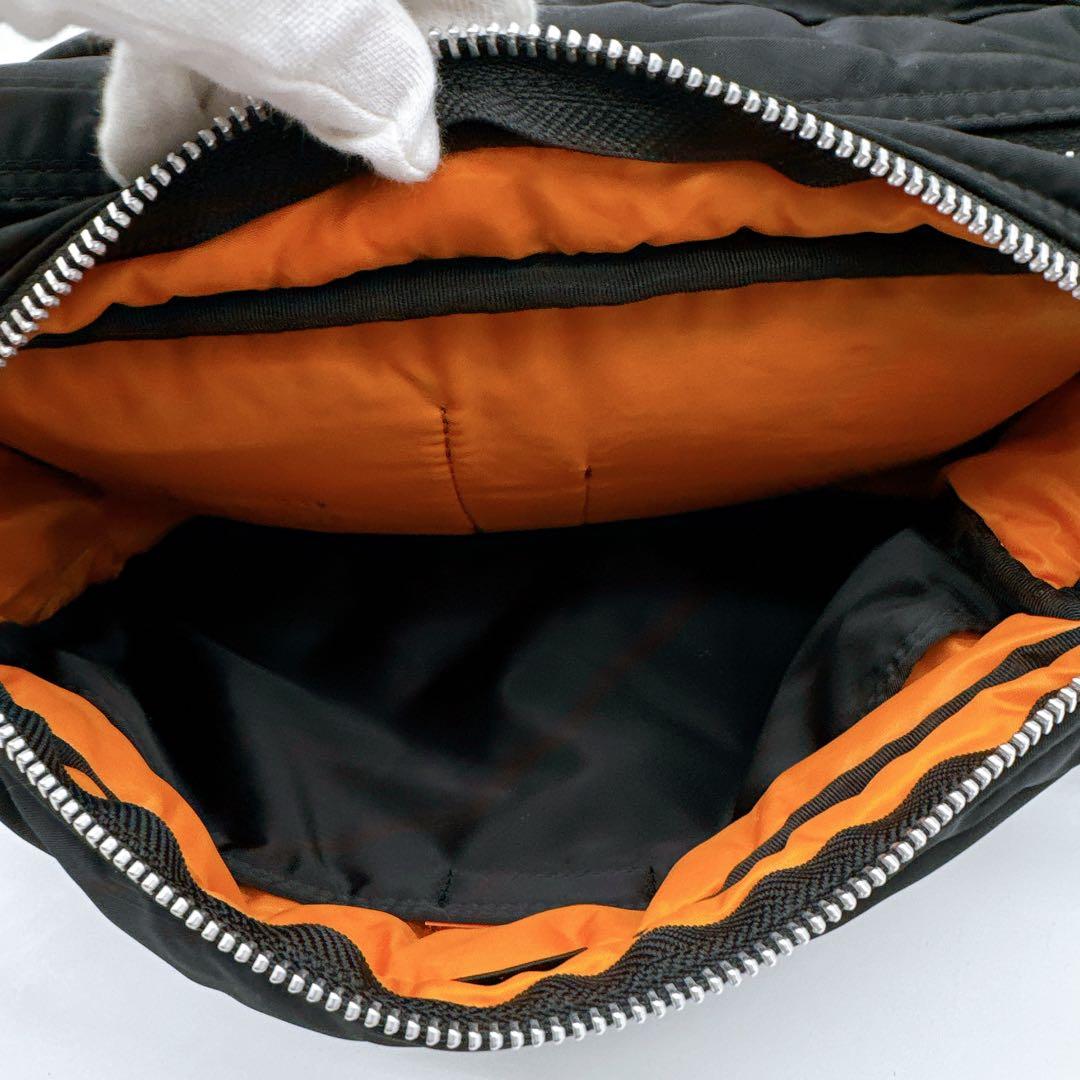 【PORTER】タンカー ショルダーバッグ (L) ブラック 2層