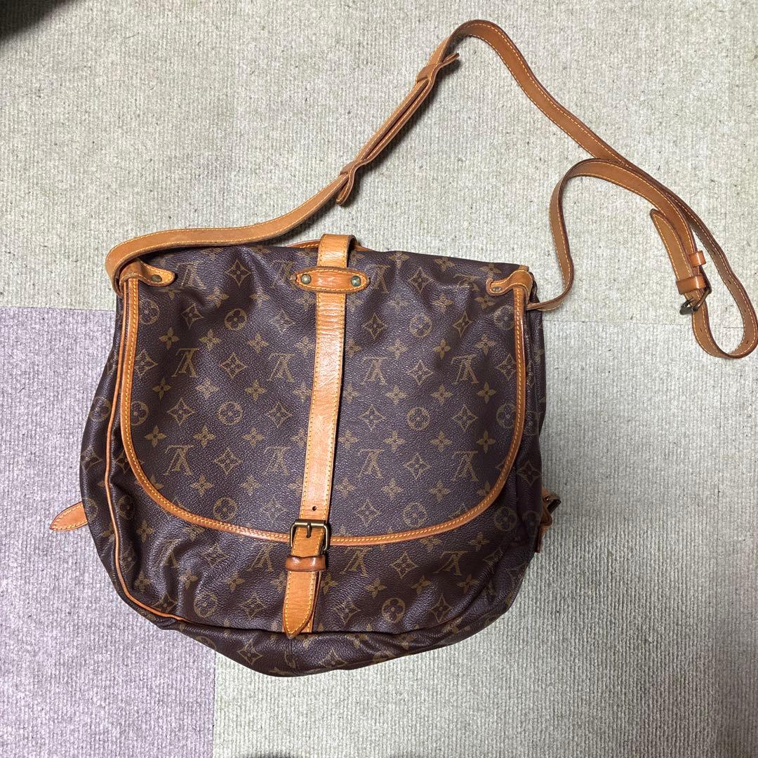 廃盤　ルイ・ヴィトン　モノグラム ソミュール　35 ショルダーバッグ