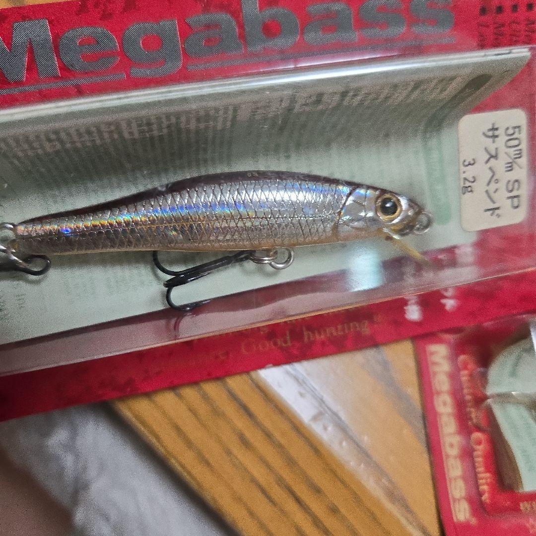 レア物！メガバスグレートハンティングミノー パッケージ3タイプ新品