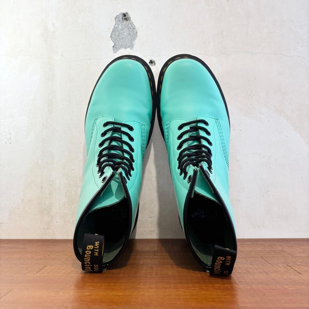 極美品　ドクターマーチン　8ホール　ペパーミントグリーン　28.0センチ