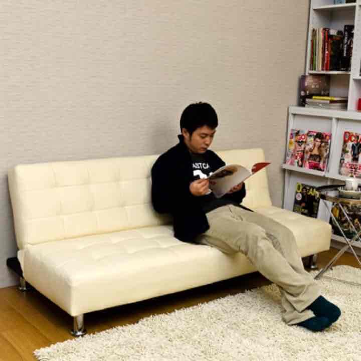 送料無料コンパクトソファーベッド