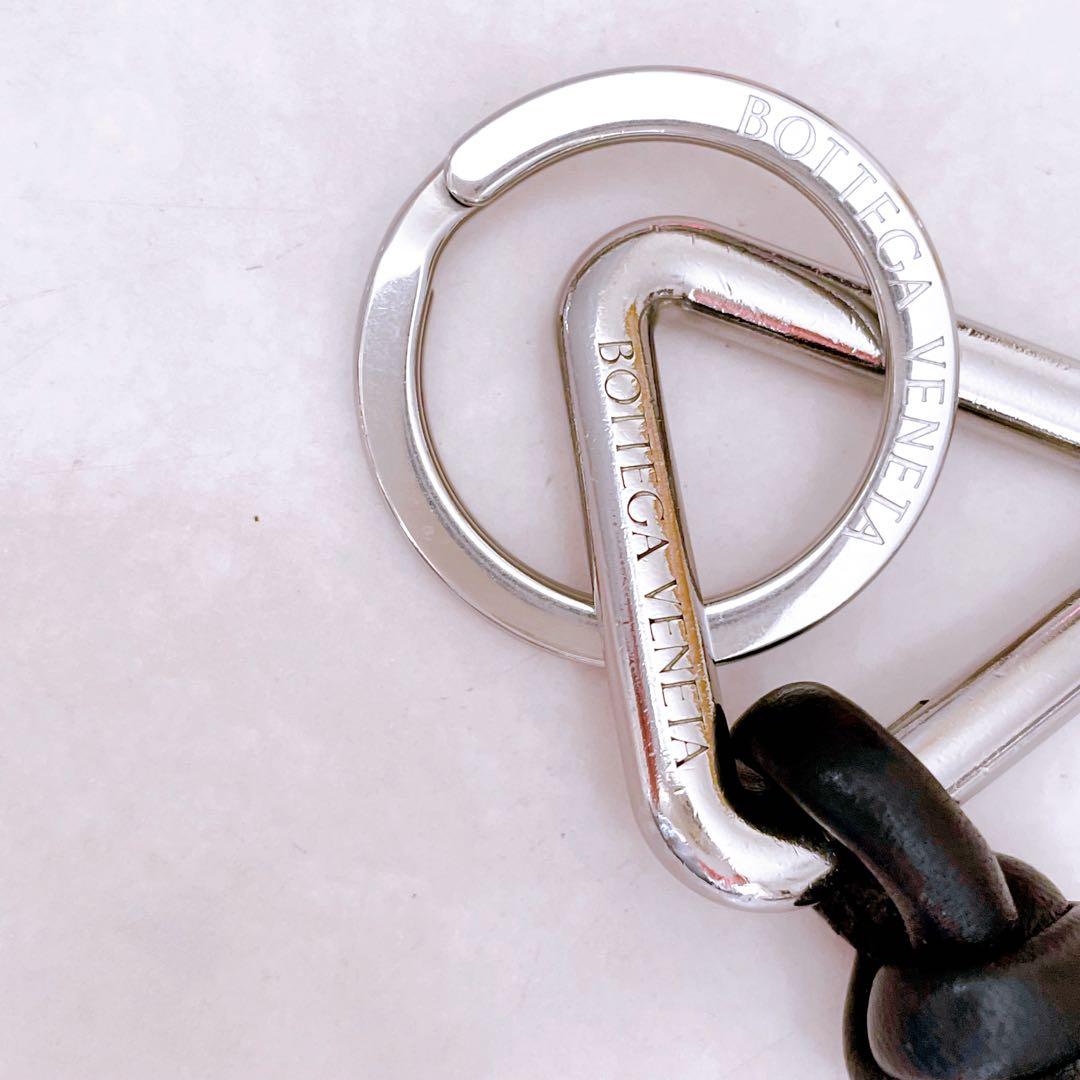 Bottega Veneta ボッテガヴェネタ　キーリング　キーホルダー　黒