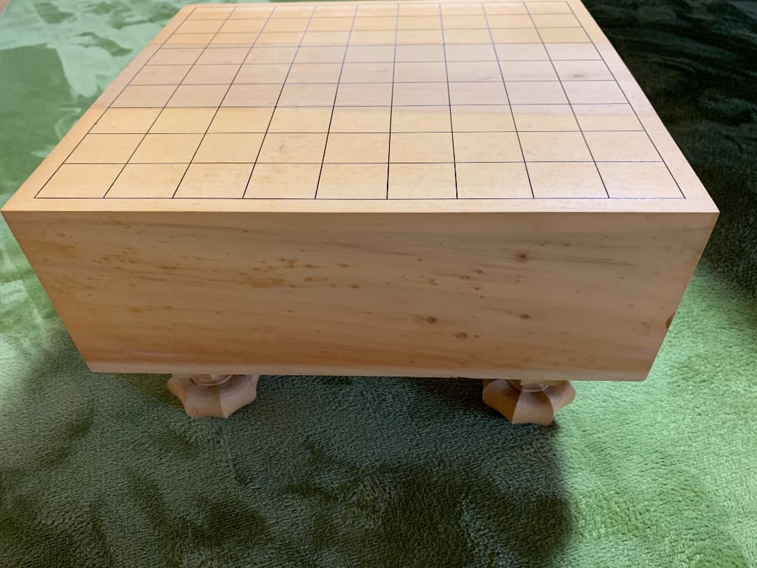⭐︎ 特価　【国産】イチョウ　５寸将棋盤　脚付