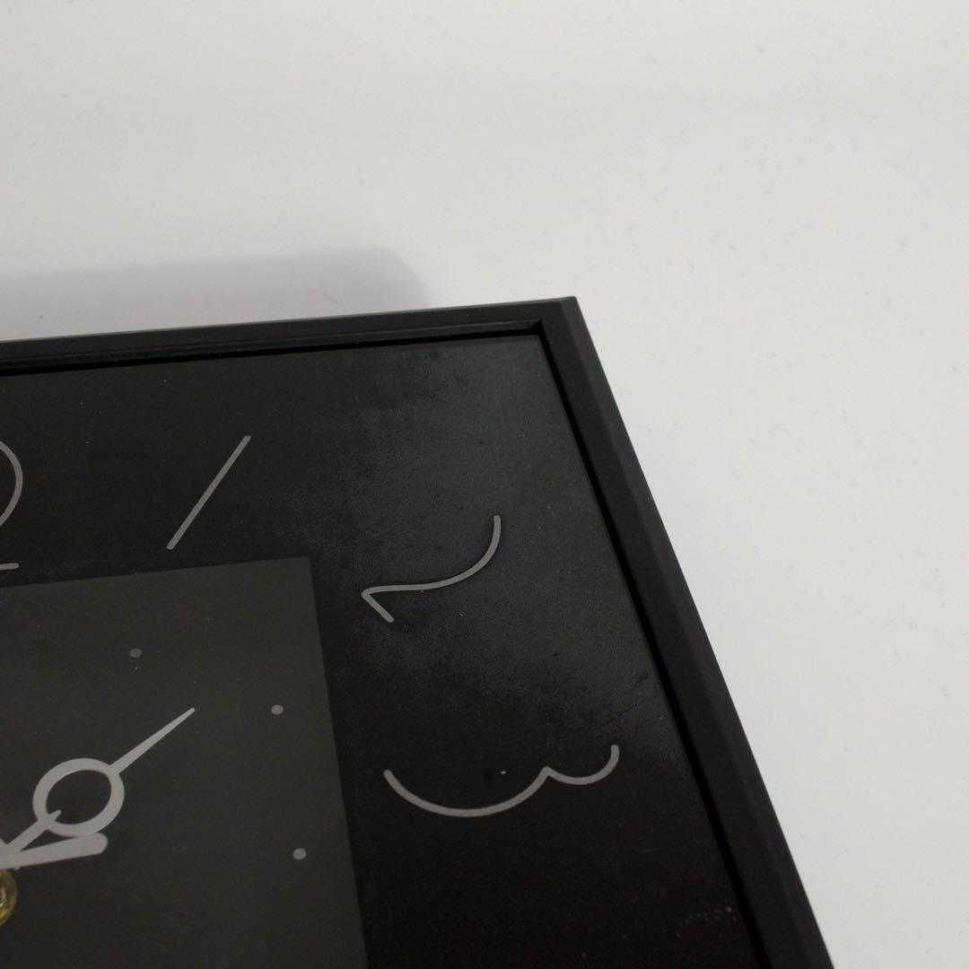 掛け時計　稼働中　ポストモダン　ミッドセンチュリー　ビンテーレトロ