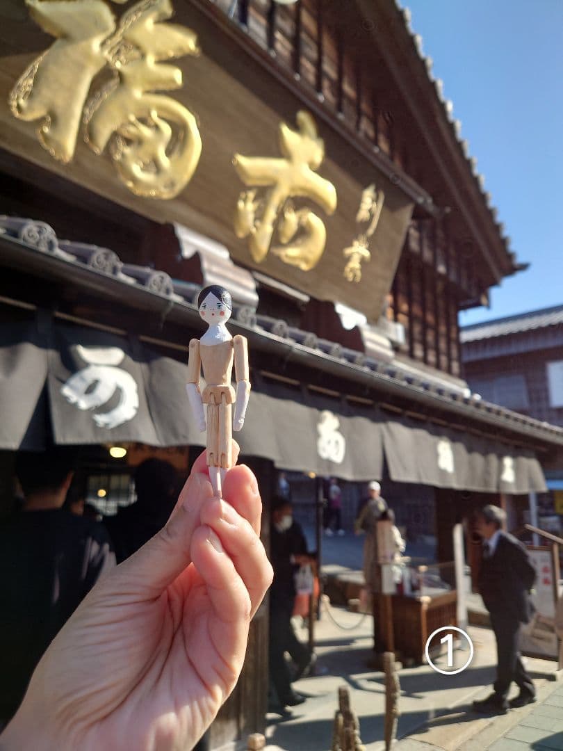 Jack Lou㉒ ミニチュア ペグドール ハンドメイド アンティーク風