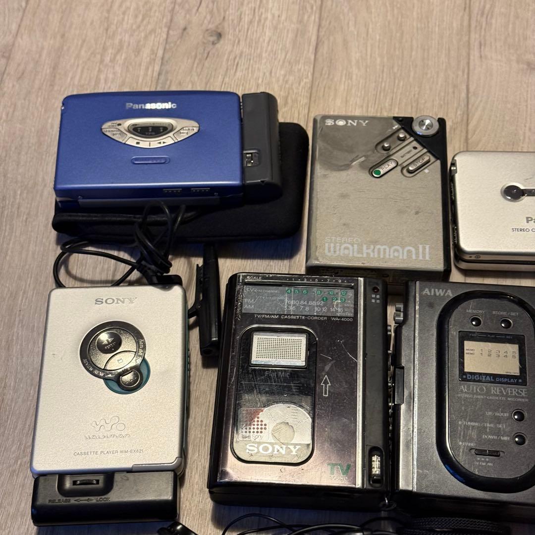 カセットプレイヤー、MDプレイヤー　まとめ売り