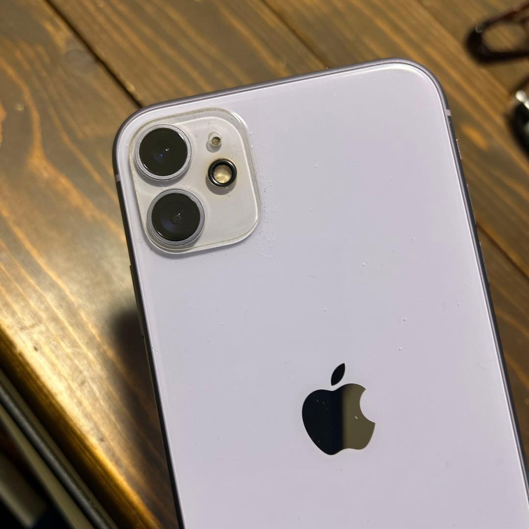 iPhone11 パープル　64GB