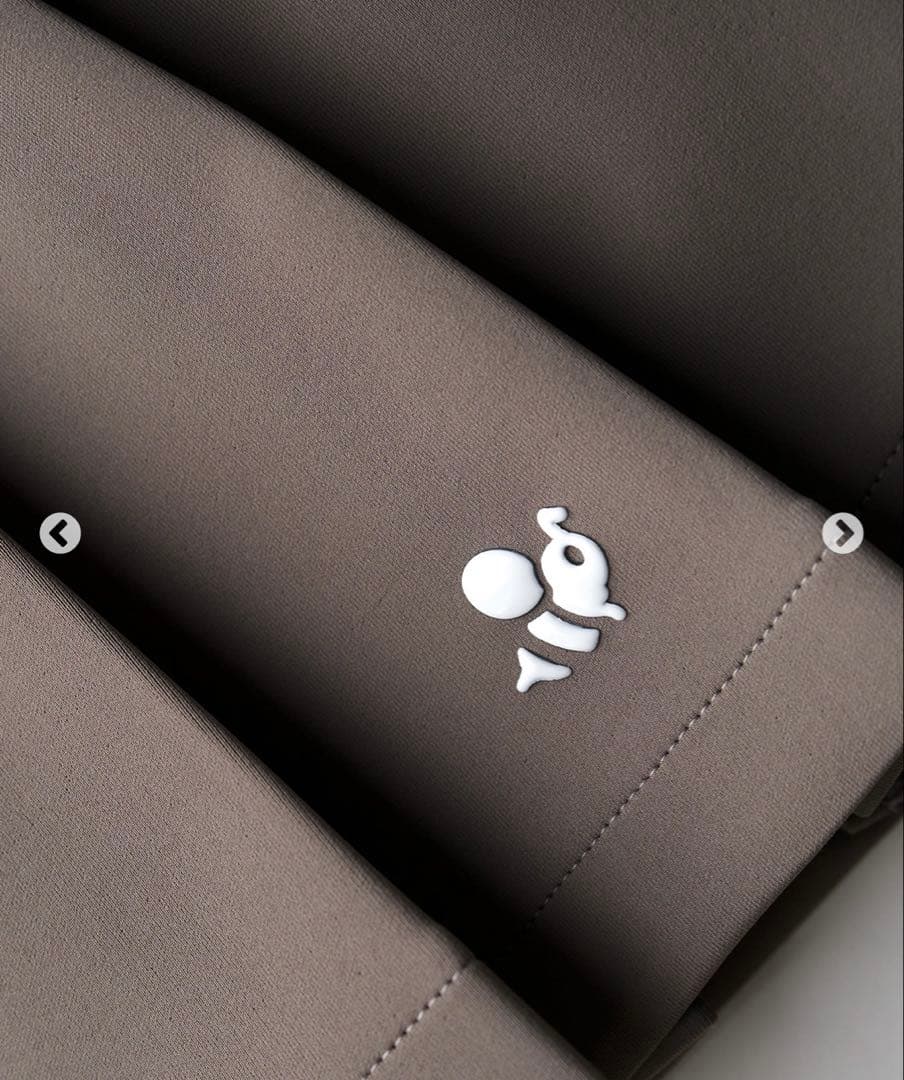 モカグレー プリーツスカート　Lサイズ