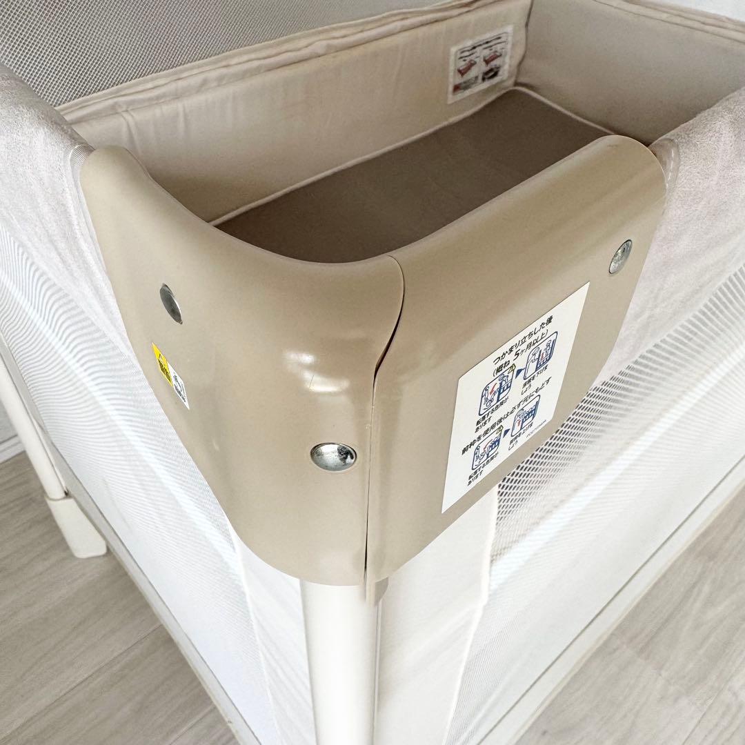 Aprica ベビーベッド ココネルエアープラス ホワイトベージュ