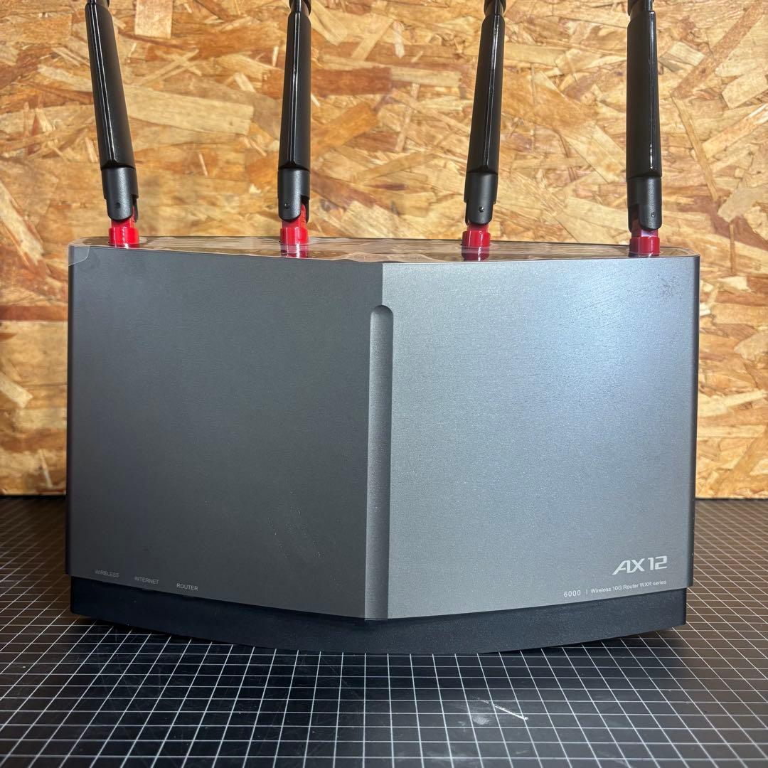 バッファロー Wi-Fiルーター WXR-6000AX12S 無線ルーター