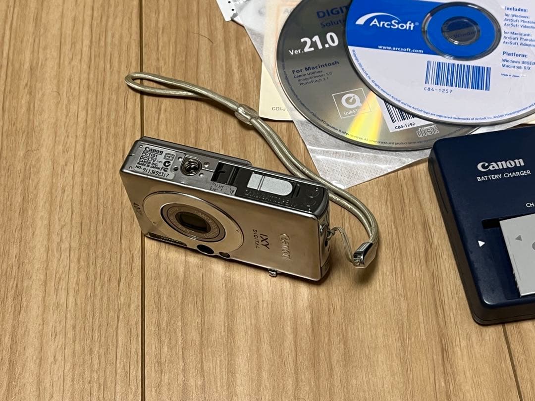 Canon キヤノン デジタルカメラ IXY DIGITAL 50 動作確認済