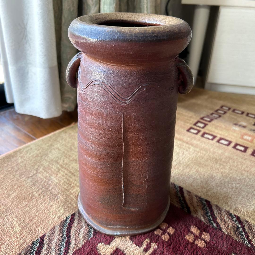 備前焼　大花瓶