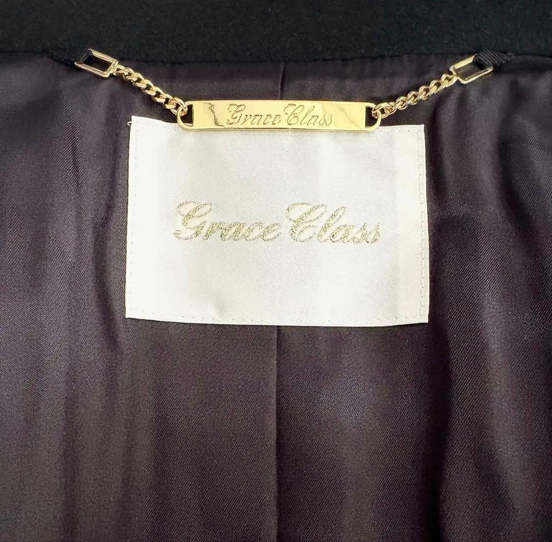 【新品同様】GRACECLASS サイドスリットPコート　グレースコンチネンタル