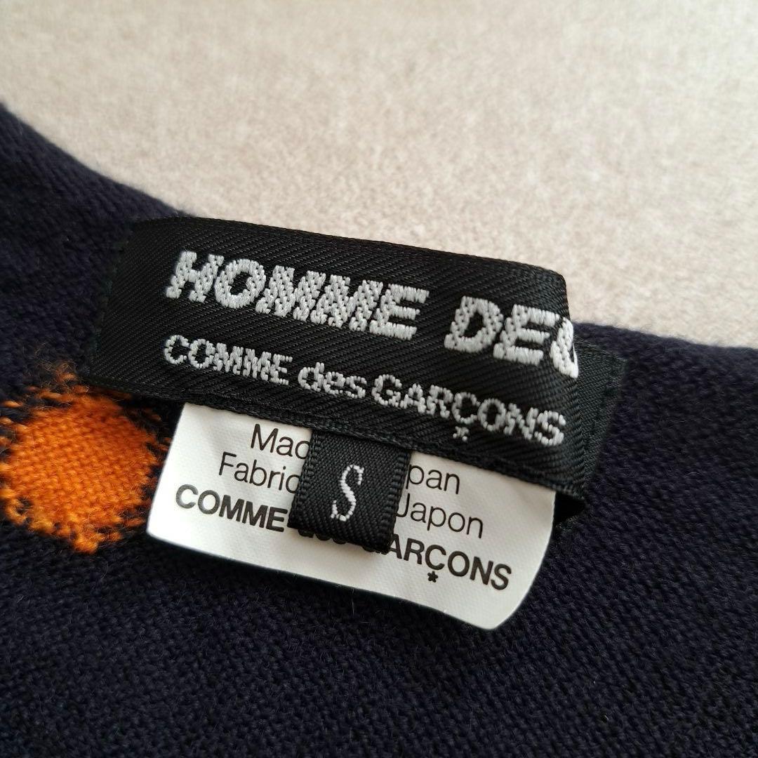 か*た様 【希少】COMME des GARCONS ドット　ニット　ウール　V