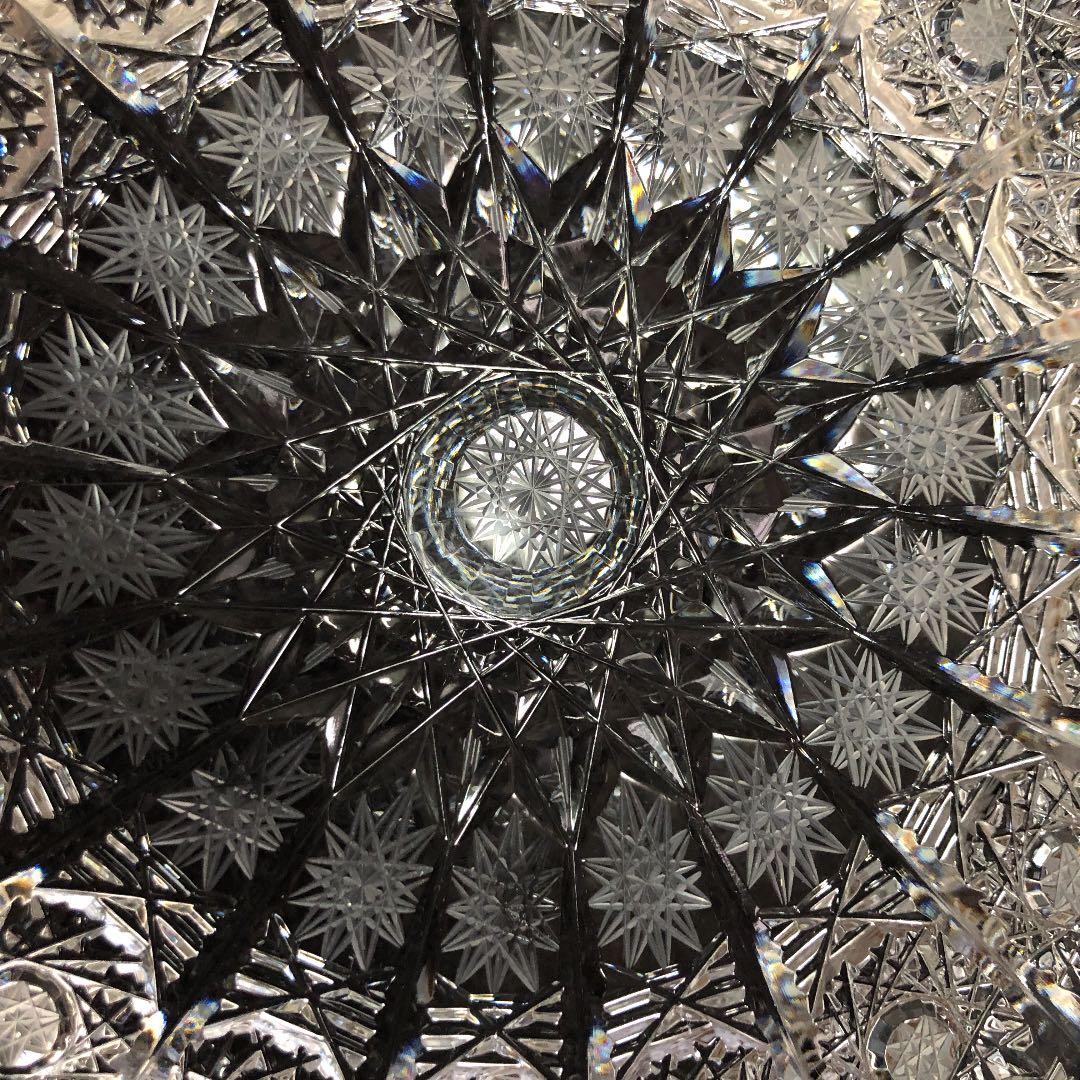 ボヘミアン　グラス　アッシュトレイ