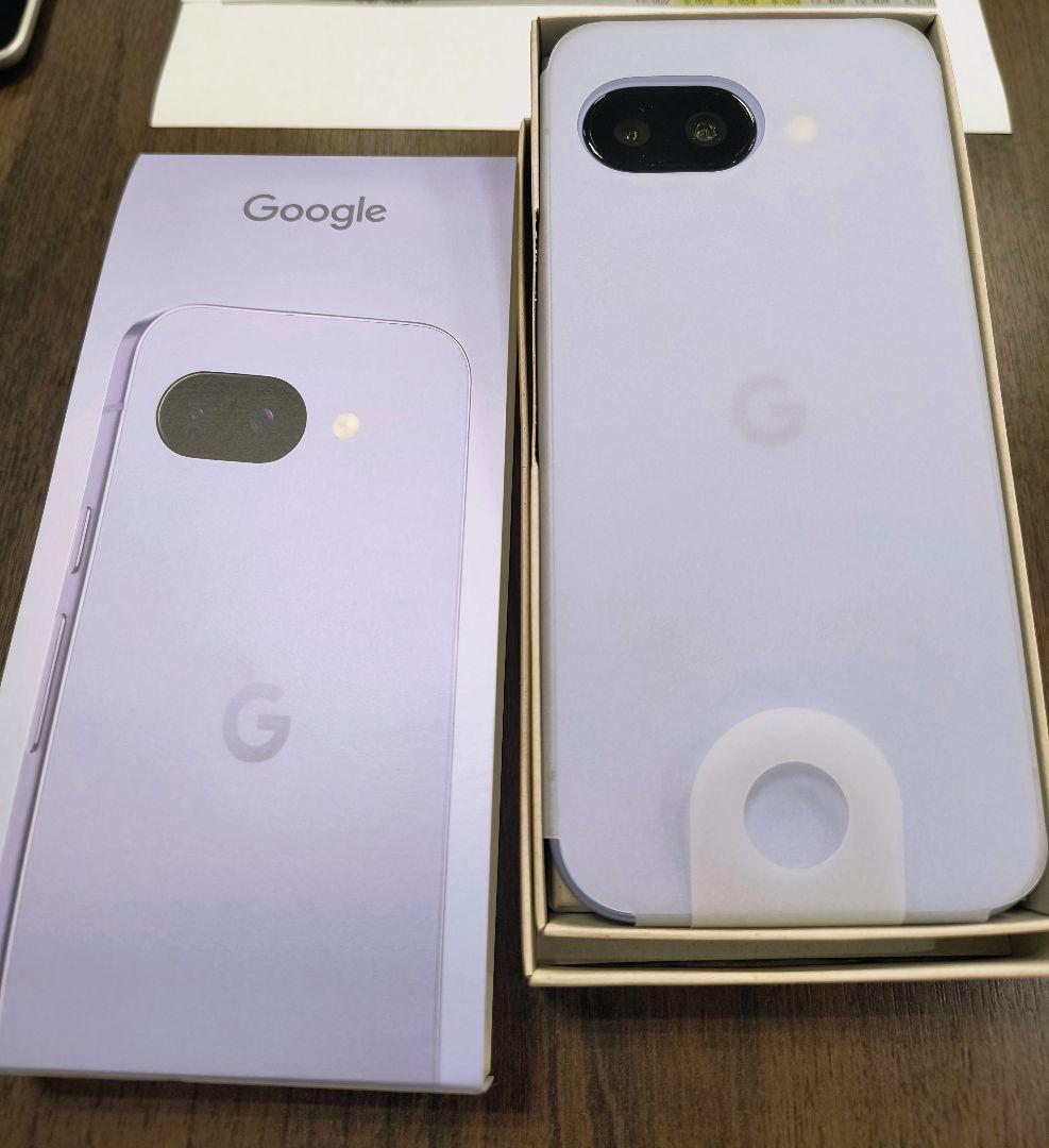 Google Pixel 9a ラベンダー ケース付き128GB