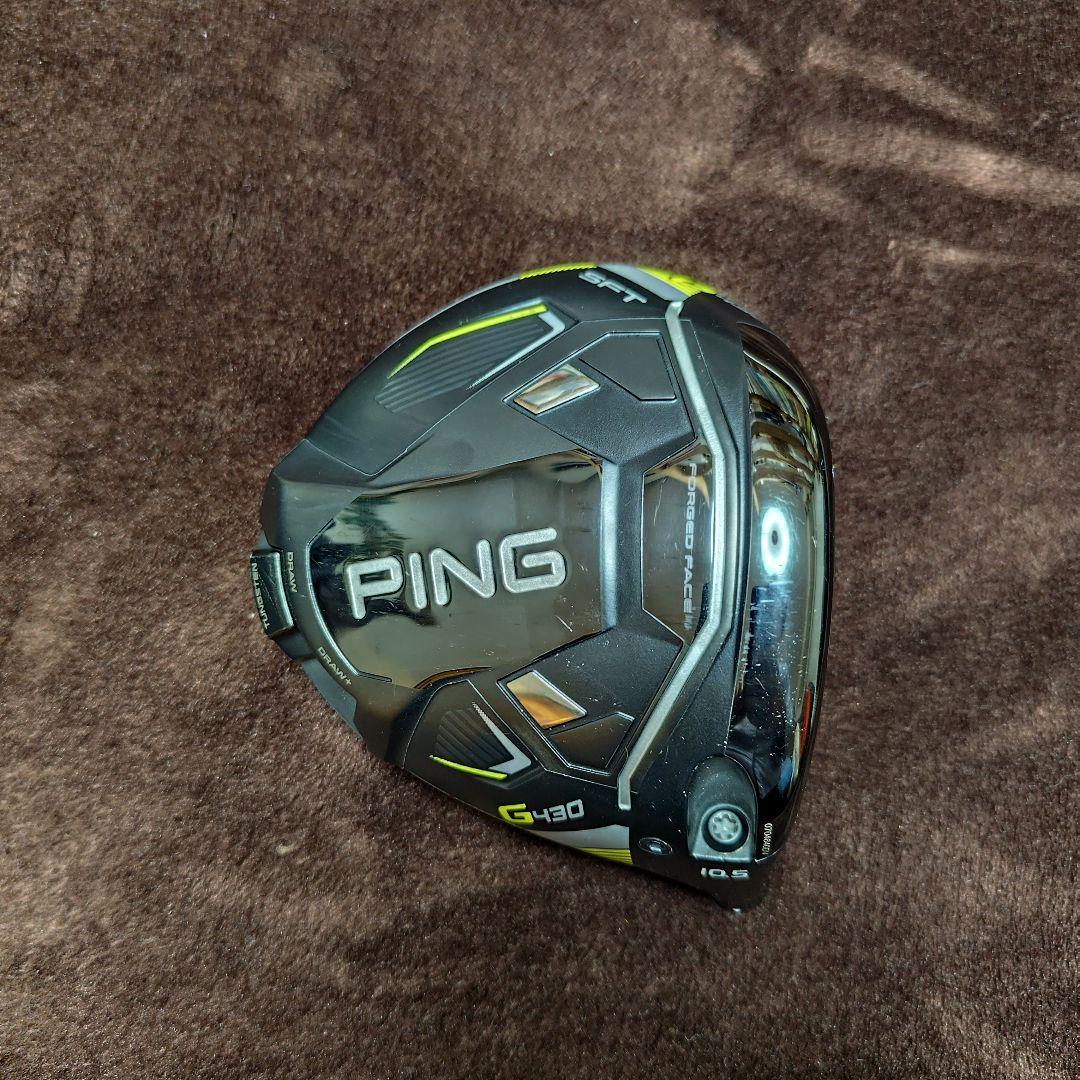 PING G430 SFT ドライバー 10.5度 ベットのみ(ヘッドカバー付)