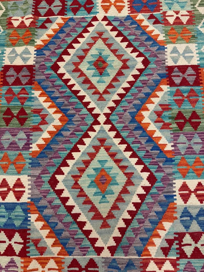 美品ヴィンテージアフガンキリム　145×102cm