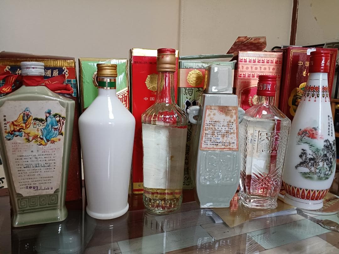 中国酒 古酒 6本 箱付き 未開栓 白酒 中国酒 貴州茅台酒 五粮液