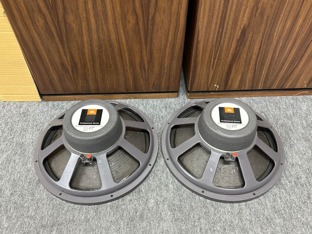 JBL 2231A アルニコユニットペア。動作品