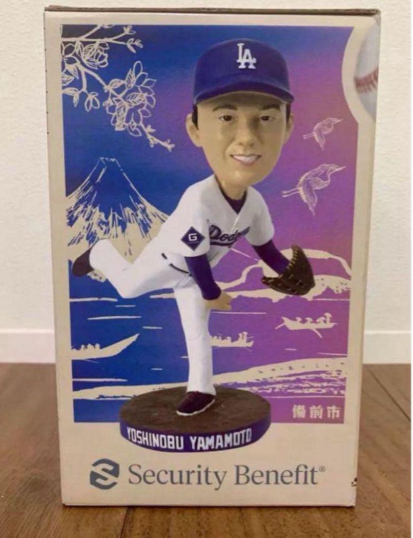 山本由伸　ボブルヘッド　2024 　ドジャース　来場者限定　スタジアム配布　新品