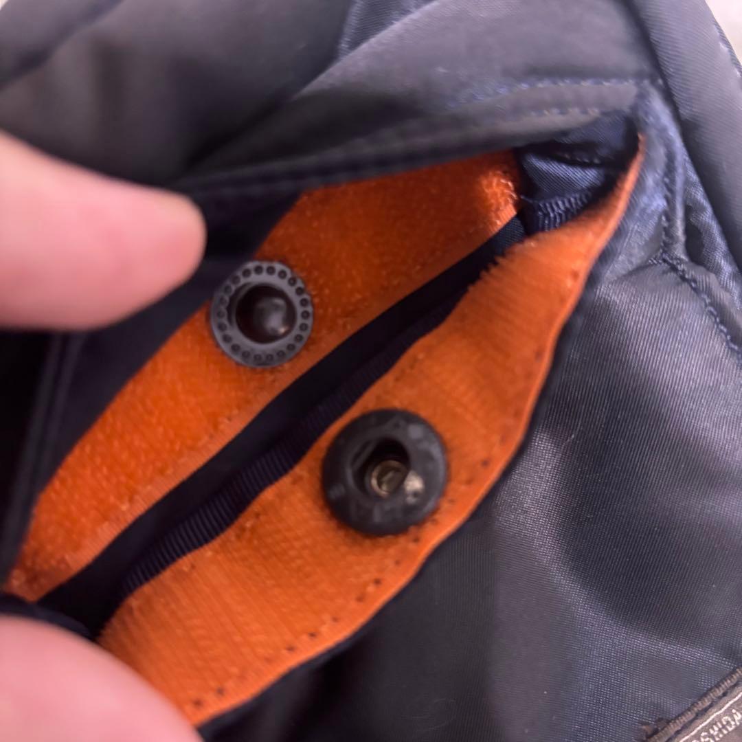 ✨希少色✨PORTER タンカー アイアンブルー ショルダーバッグ 2層 レア