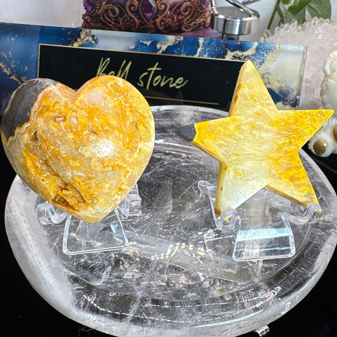 バンブルビージャスパー♡ハートと星セット♡♡No.2114