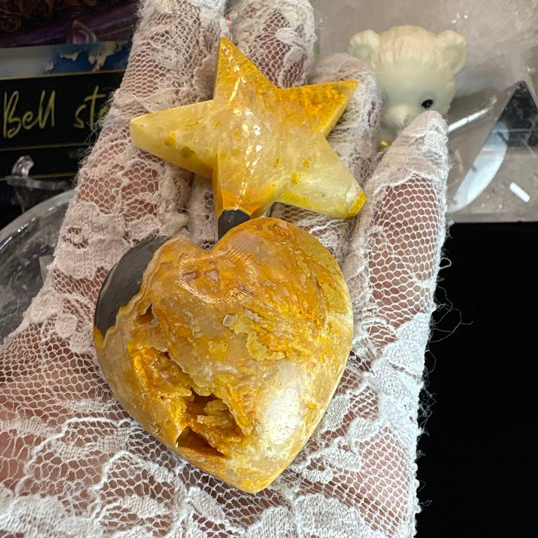 バンブルビージャスパー♡ハートと星セット♡♡No.2114