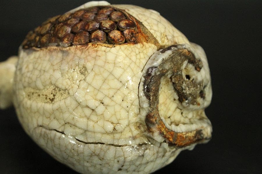 李朝 柘榴 水滴 文房具(ZE541)